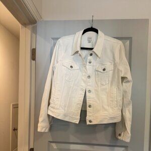 J. Crew Denim Jacket (White)